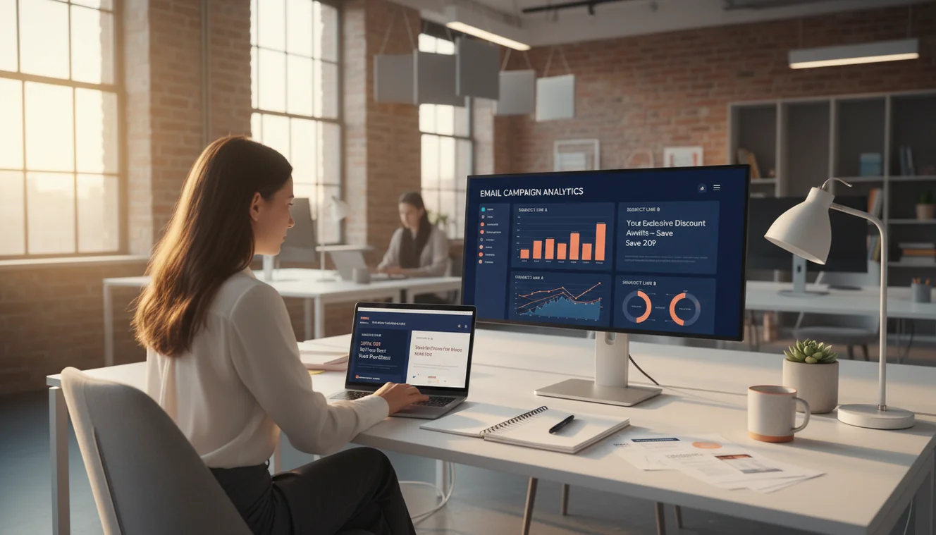 Subject line variations generated by AI writing tool